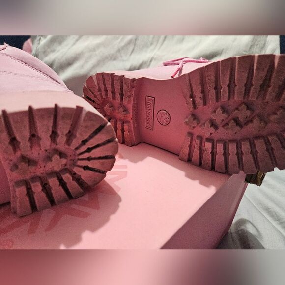 Timberland light pink girls boot 1 - Picture 6 of 6